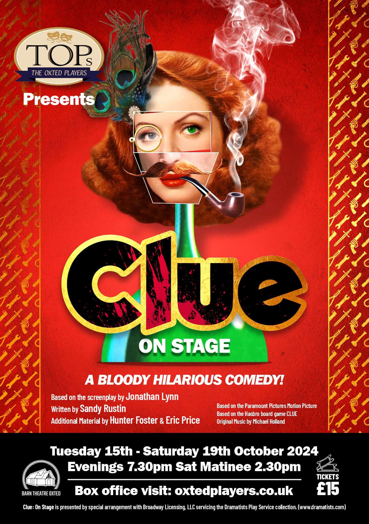 CLUE-POSTER-THEATRE-GRAPHIC